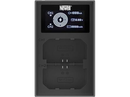 Newell camera charger Newell FDL-USB-C dual-channel charger for NP-FZ100 batteries