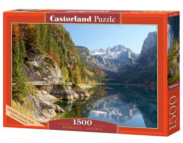 Castorland puslespill 1500 Gosausee, Austria CASTOR