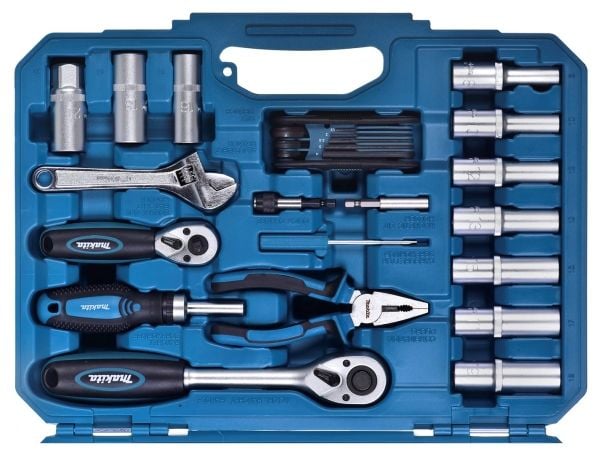 Makita E-08458 - Verktøyssett - 87 deler - inn boks