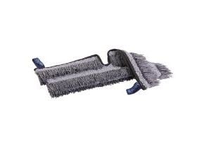 Torr, fuktig och våt mopp, Vileda Swep Duo r-MicroPlus Pro, grå, polyester/PP, 50 cm, med fickor