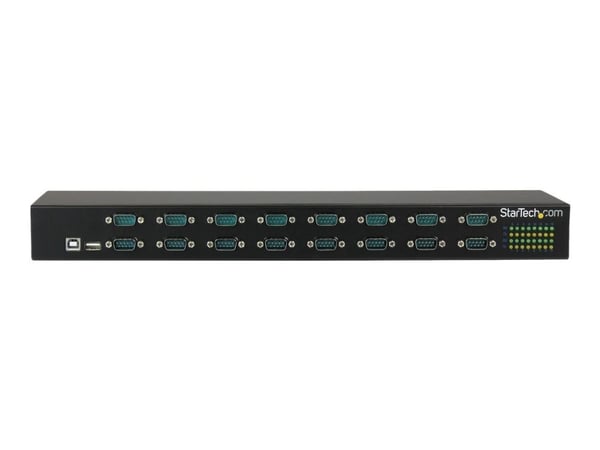 StarTech.com ICUSB23216FD, USB 2.0 Type-B, Sarja, 480 Mbit/s, Musta, Terästä, 36 W