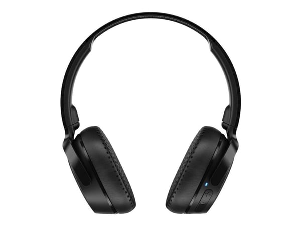 Skullcandy Riff Wireless 2 - Hodetelefoner med mikrofon - on-ear - Bluetooth - trådløs - ekte svart