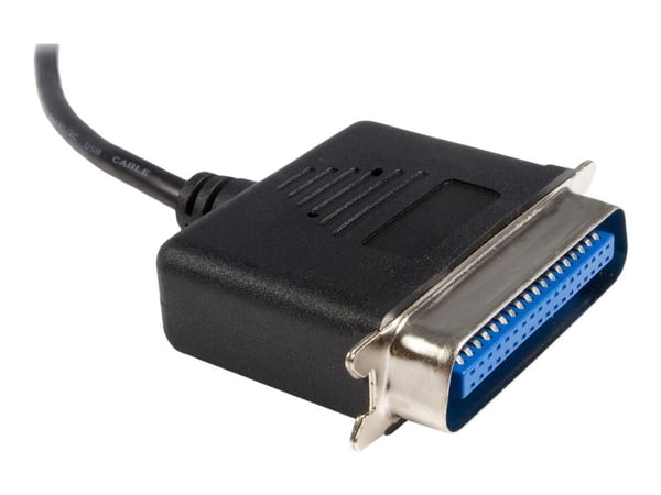 StarTech.com 10 ft USB to Parallel Printer Adapter - M/M - USB to ieee 1284 - USB to centronics - USB to Parallel Cable (ICUSB128410) - Rinnakkaiss...