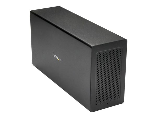Startech Thunderbolt 3 PCIe Expansion Chassis, External Enclosure Box with 1x PCI-Express Slot, 5K/4K Output Via TB3/DP Ports, TAA - Systembussutvi...