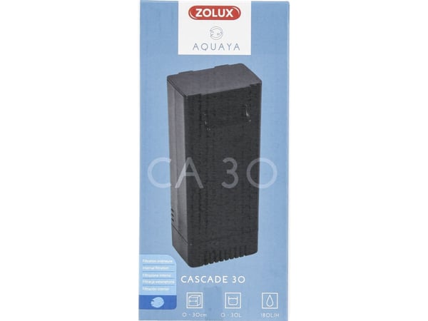 Zolux Aquaya Filter Cascade 30 filterkuler, sort