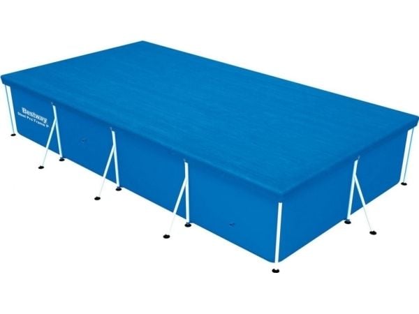 Bestway 58106 / 24, Sikkerhedsafdækning til swimmingpool, Pool over jorden, Rektangulær, Blå, Bestway 3.00 m x 2.01 m (9 ft. 10 in. x 6 ft. 7 in.) ...