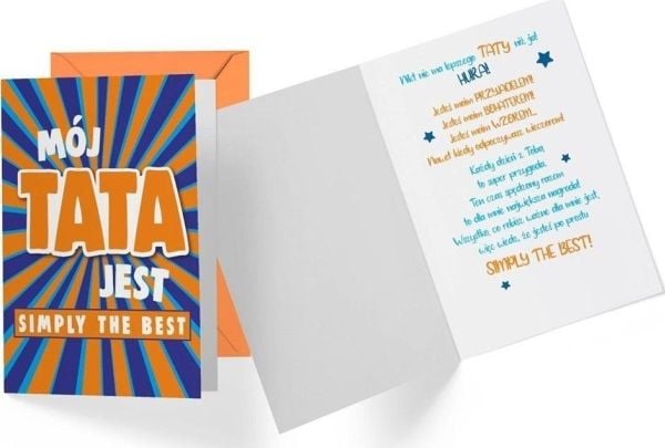 KUKARTKA gratulasjonskort B6 DK-933 Mamma/Pappa