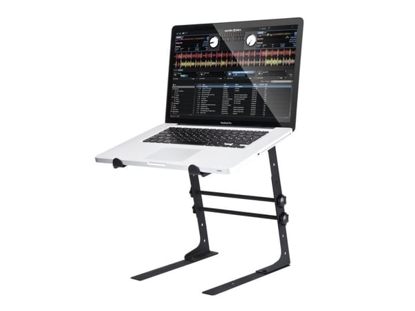 Reloop laptopstativ V.2, bærbart datamaskinstativ, svart 43,2 cm (17")