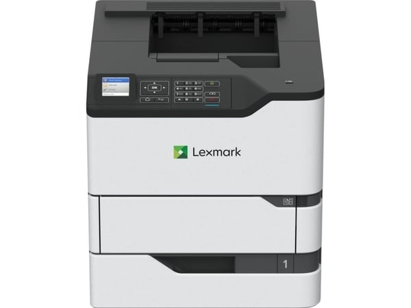 Lexmark MS821dn - Skriver - S/H - Dupleks - laser - A4/Legal - 1200 x 1200 dpi - opp til 52 spm - kapasitet: 650 ark - USB 2.0, Gigabit LAN, USB 2....