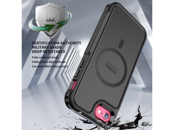 4smarts 452042, Suojus, Apple, iPhone SE3 / SE2 / 8 / 7, 11,9 cm (4.7"), Musta