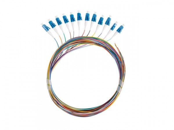 Lanberg - Grisehale - LC/UPC-enkeltmodus (hann) - 2 m - 0.9 mm - fiberoptisk - 9 / 125 micron - G.657.A1 - halogenfri - multifarge