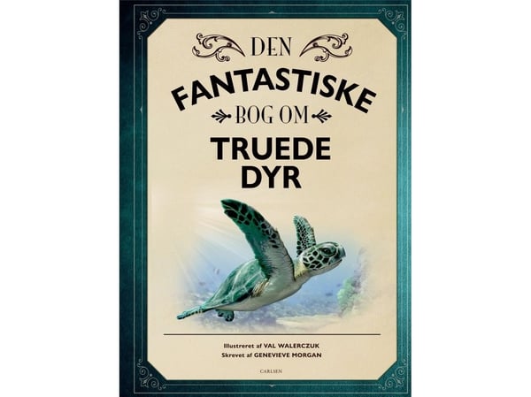 Den fantastiske boken om truede dyr | Genevieve Morgan | Språk: Dansk