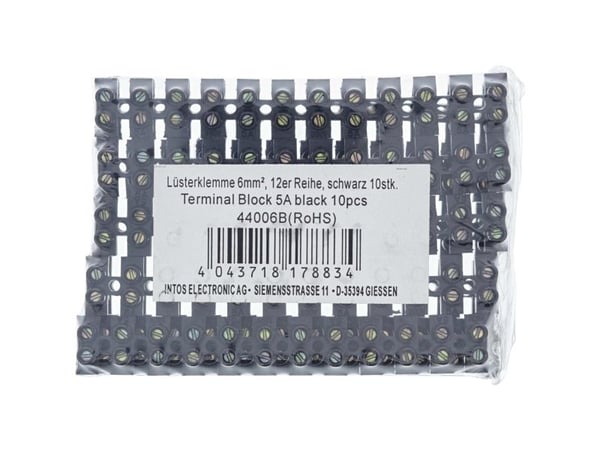 InLine 44006B, 179 g, 130 mm, 120 mm, 120 mm, 35 mm, 400 V, 10 kpl