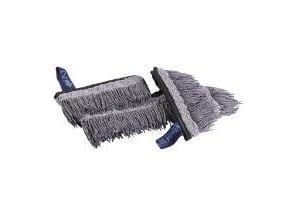 Moppe, Vileda Swep Duo r-MicroTech Pro, grå, polyester/PP, 35 cm, lommer