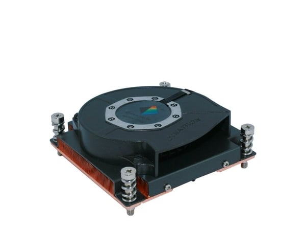 Inter-Tech DYNATRON R-16 - Prosessorkjøler - (for: LGA2011) - kobber - 80 mm - 1U