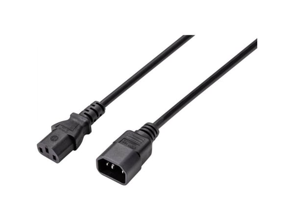 Sygonix SY-5044234 Virtalähteen jatkokaapeli Musta 3,50 m (SY-5044234)