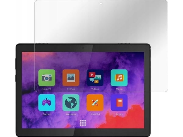 eSTUFF Titan Shield - Skjermbeskyttelse for nettbrett - glass - blank - for Lenovo Tab M10