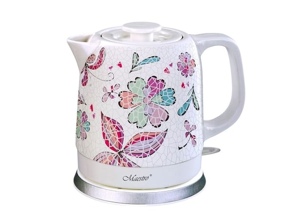 Elektrisk keramisk vattenkokare MAESTRO MR-068 1,5L 1500W (MR-068-FLOWERS)