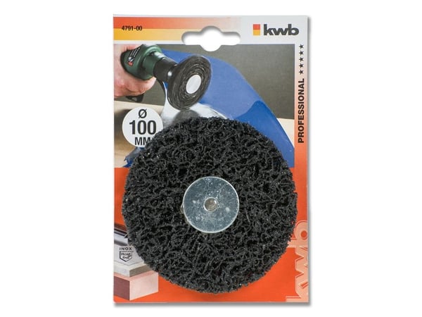 kwb 479100, Slipeskive, Metall, Plast, Stein, Tre, Silisiumkarbid, Alle merker, Sort, Grå, 8 mm