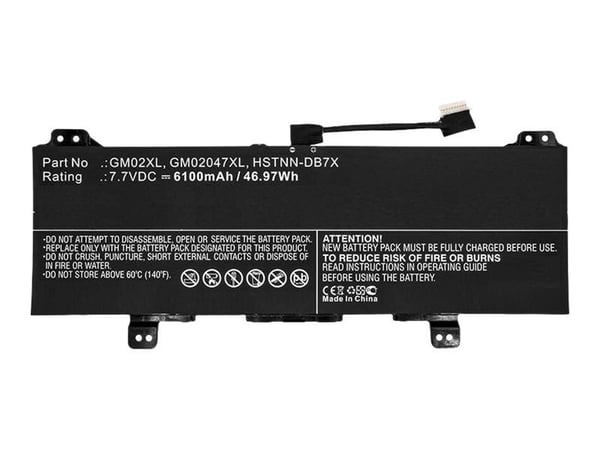 CoreParts - Batteri til bærbar PC (tilsvarer: HP 917679-241, HP 917679-271, HP 917679-2C1, HP 917679-541, HP 917725-855, HP GM02047XL, HP GM02047XL...