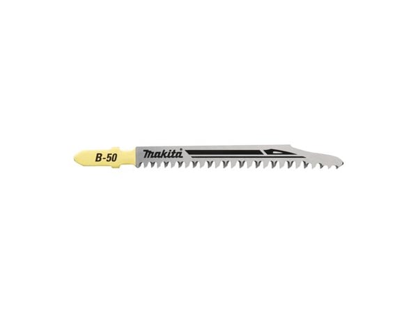 Makita B-50 - Sticksågblad - för trä, plast, spånskiva, bladmetall, plywood, veneer - 5 delar - längd: 100 mm - för Makita DJV182Z