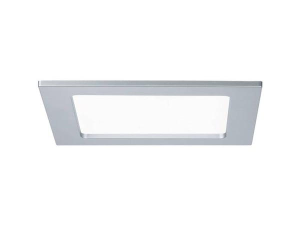 Paulmann 920.77, Innsunket spotlight, 1 ampuller, LED, 4000 K, 850 lm, Kromfarget