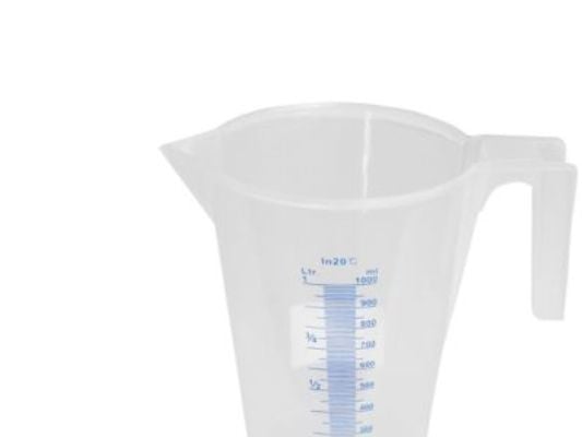 HALLBAUER kande plast med måleskala 1l - 1444923