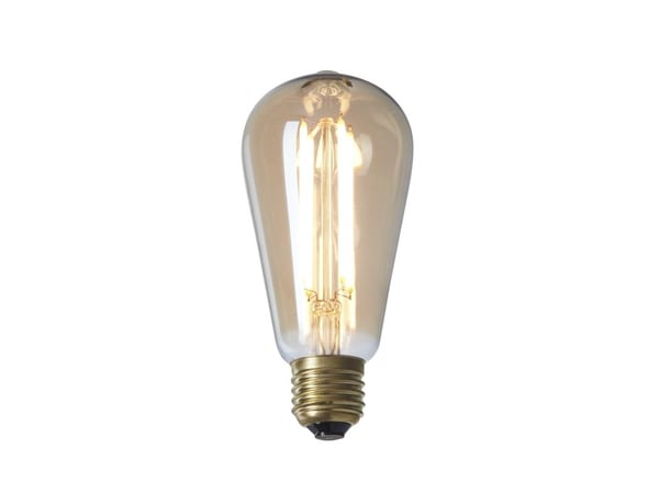 LED 4W PUDOTUSVALO DE LUXE KULTAINEN LASI