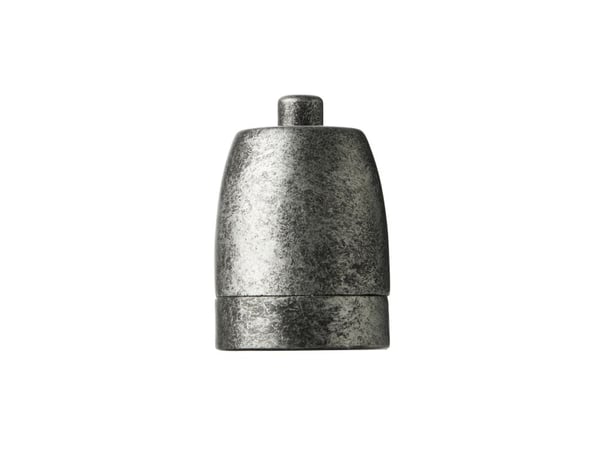 Porcelain switch P7 E27 - Ceramics - Galvenised
