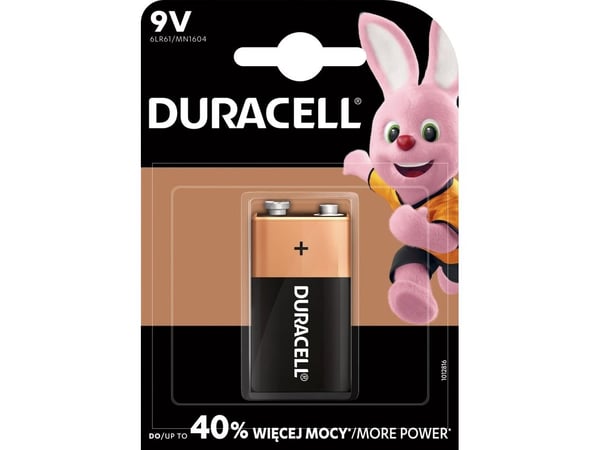 Duracell DURACELL BASIC Batteri 6LR61/9V (1 st.)V2