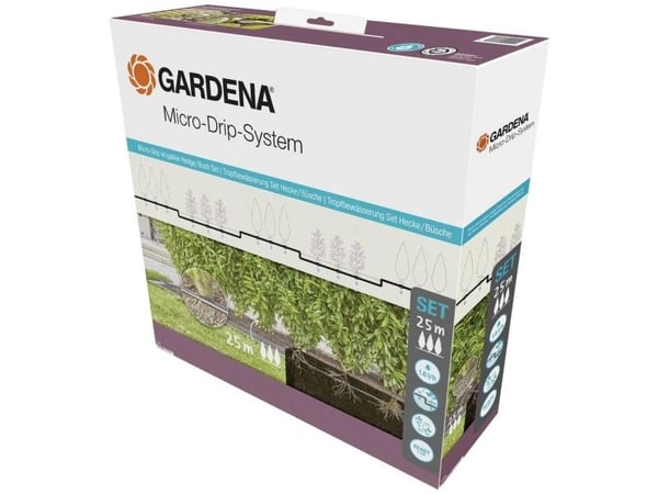 Gardena Micro-Drip-System Set pensasaidat/pensaat 25m