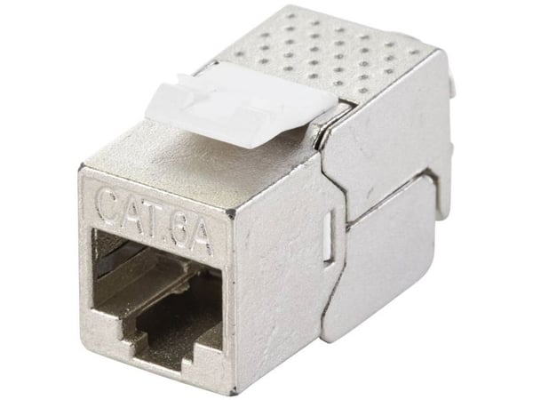 Renkforce RF-5250452 RJ45 innfelt Keystone-modul CAT 6A 1 stk