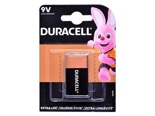 Duracell DURACELL BASIC Batteri 6LR61/9V (1 st.)V2