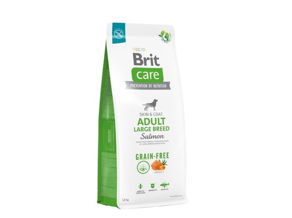 Brit Care Dog Grain-free Adult Large Breed, Salmon, 12 kg