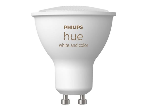 Philips Hue White and Color Ambiance - LED-lyspære - GU10 - 5 W (ekvivalent 35 W) - klasse G - 16 millioner farger - 2000-6500 K (en pakke 3)