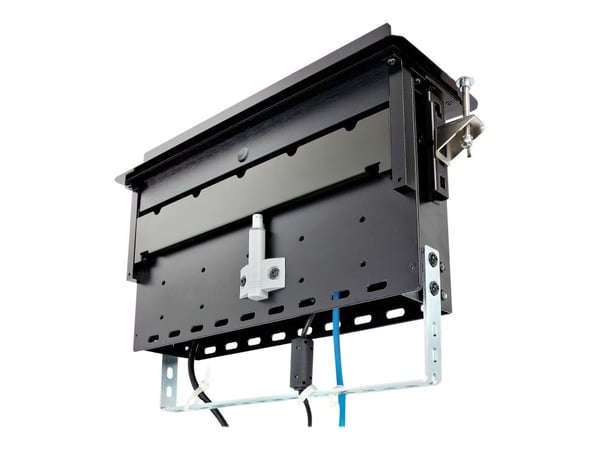 StarTech.com Dual-Module Conference Table Connectivity Box-Customizable - Monteringsplatta - svart