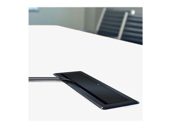 StarTech.com Dual-Module Conference Table Connectivity Box-Customizable - Monteringsplatta - svart