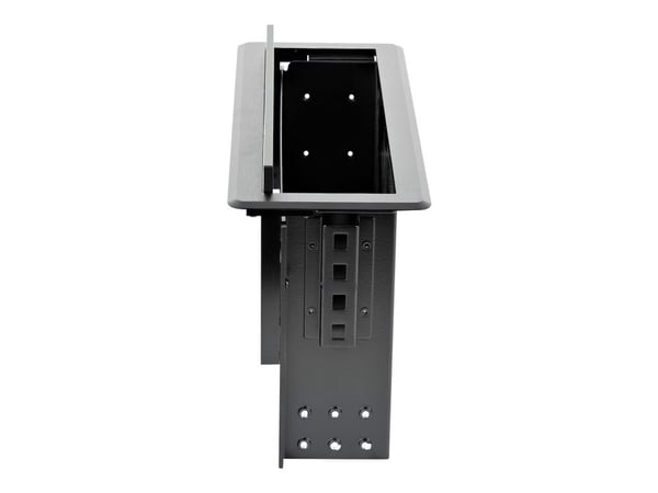 StarTech.com Dual-Module Conference Table Connectivity Box-Customizable - Monteringsplatta - svart