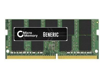 CoreParts - DDR4 - modul - 16 GB - SO DIMM 260-pin - 2400 MHz / PC4-19200 - 1.2 V - ikke-bufret - ikke-ECC