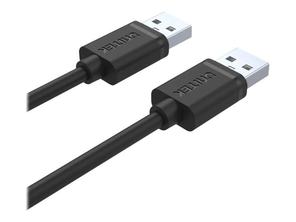 Unitek Y-C442GBK - USB-kabel - USB (hann) til USB (hann) - USB 2.0 - 1.5 m - svart