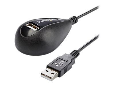 StarTech 5ft Desktop USB Extension Cable - A Male to A Female - 5 ft USB A to A Extension Cable - 5ft USB 2.0 Extension cord (USBEXTAA5DSK) - USB-f...