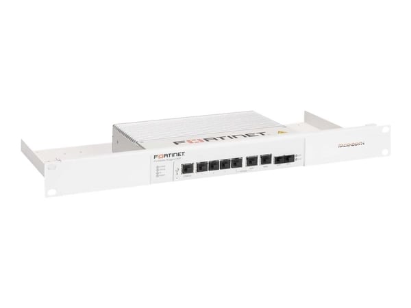 Rackmount.IT RM-FR-T16 - Monteringssats för nätverksenhet - rackmontering - vit, RAL 9003 - 1U - 19" - för Fortinet FortiGate Rugged 60F, 60F-3G4G