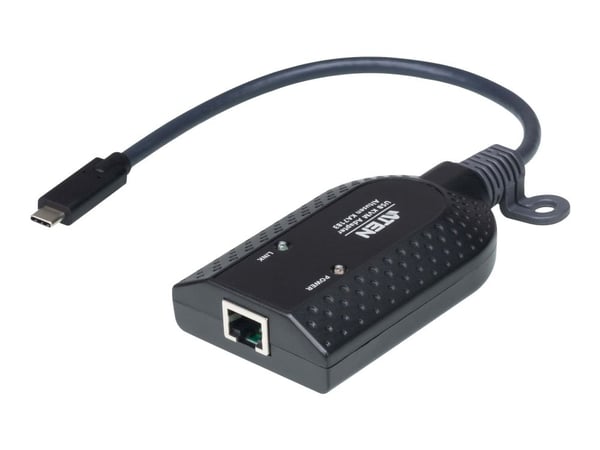 ATEN KA7183 - Tastatur / video / musadapter (KVM) - RJ-45 (hunn) til USB-C (hann) - 5 V