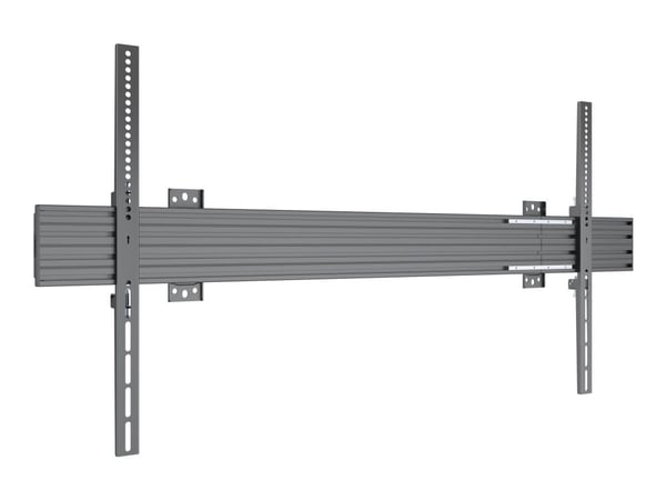 Multibrackets M Wallmount Pro MBW1U Fixed - Monteringssats (2 väggplattor, 2 fasta armar, 2 skenor, ändlock för skenor, förlängning för skena) - fö...