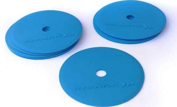 YakimaSport Flat field markers (merkintämattoja) - 10 kpl sininen