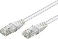 Goobay 68503, 15 m, Cat5e, U/UTP (UTP), RJ-45, RJ-45, Hvit
