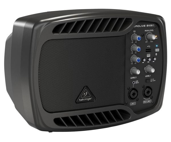 Behringer B105D, Koko alue, Langallinen & langaton, 50 W, musta
