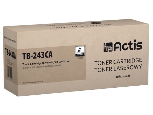 Actis TB-243CA, 1000 sider, Cyan, 1 stykker