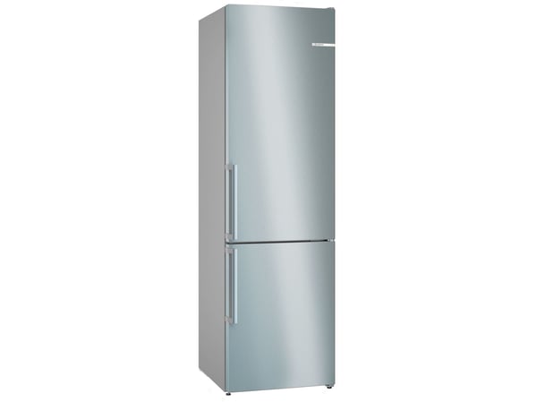 Bosch Serie | 4 KGN39VIBT - Kjøleskap/fryser - bunnfryser - bredde: 60 cm - dybde: 66.5 cm - høyde: 203 cm - 363 liter - Klasse B - inox