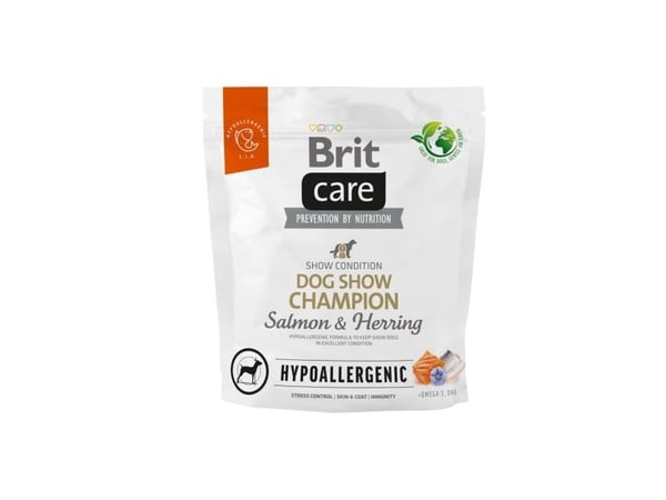 Brit Care hypoallergen hund show champion 1 kg